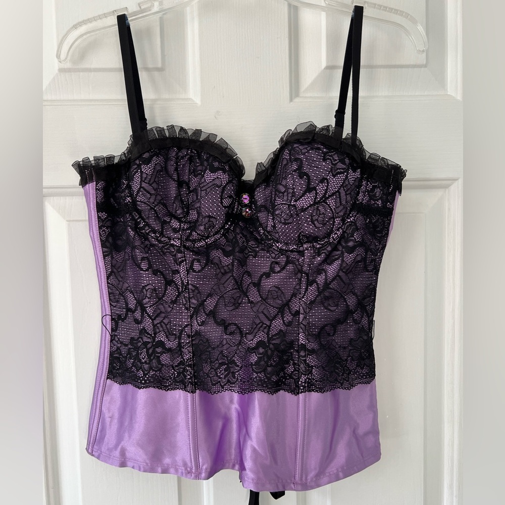 Sexy Lavender Corset
